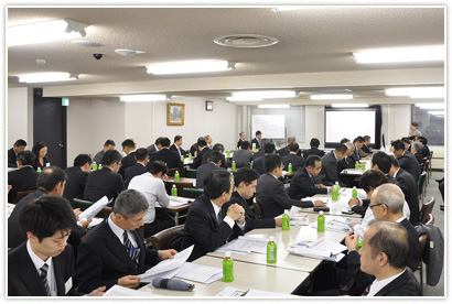 流通研究OB会総会の様子