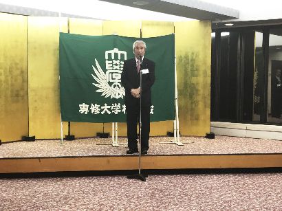 流通研究OB会講演会の様子